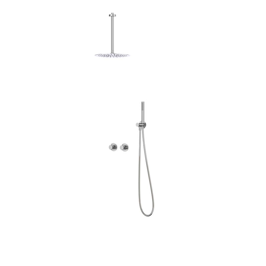 Afbouwdeel regendouche IVY combiset Nexus 3 inbouwthermostaat chroom CSN3EXCRACCC excl. inbouwbox