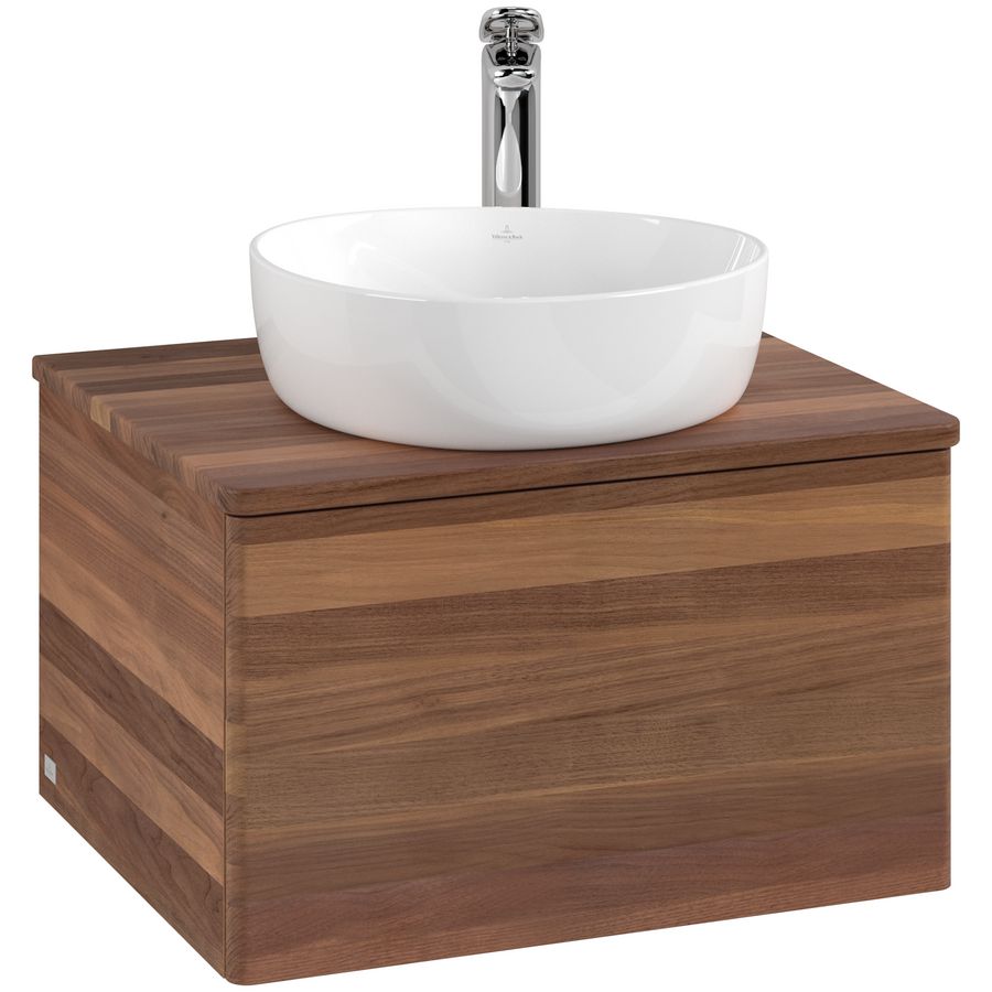 Wastafelonderkast Antao 600x360x500mm Warm Walnut K29052HM