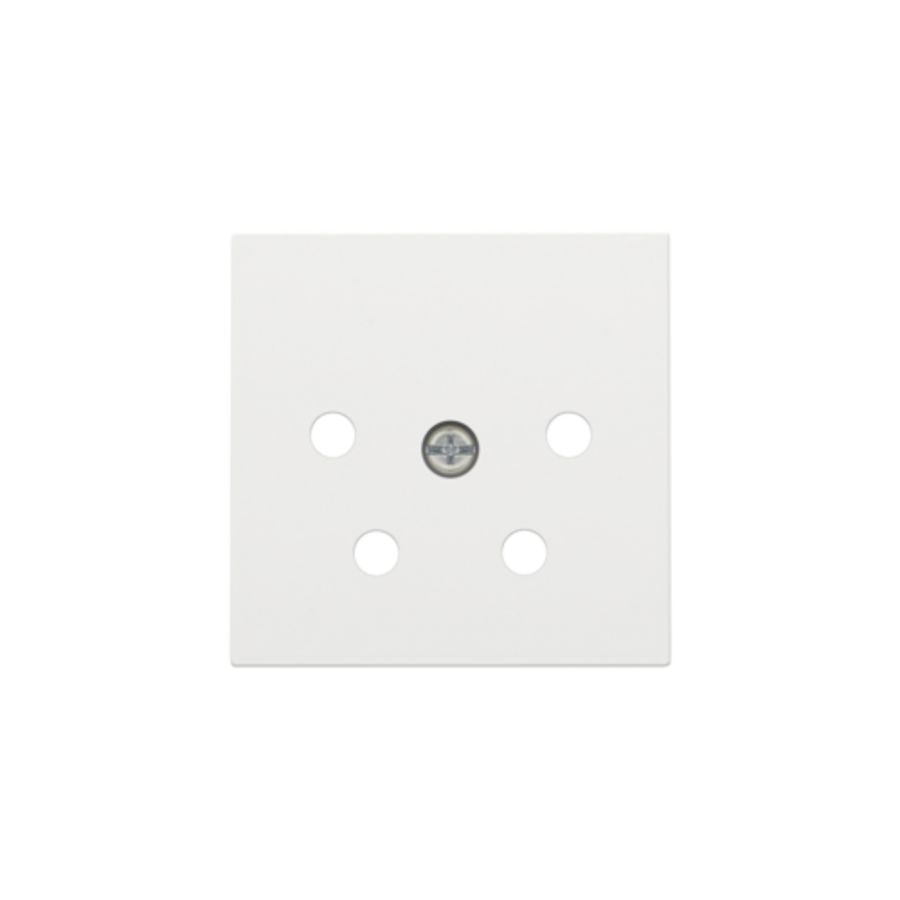 Afwerkingsset 4-polig inbouwcontactdoos PTT white c.