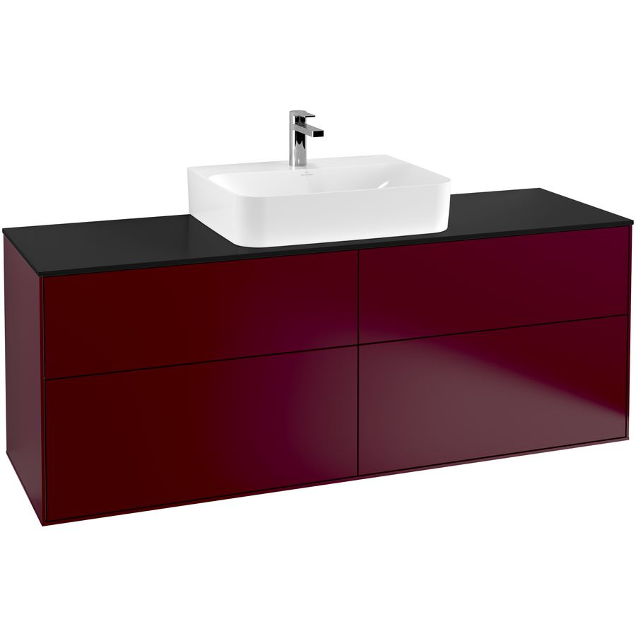 Wastafelonderkast Finion 1600x603x501mm Peony Matt Lacquer G19200HB