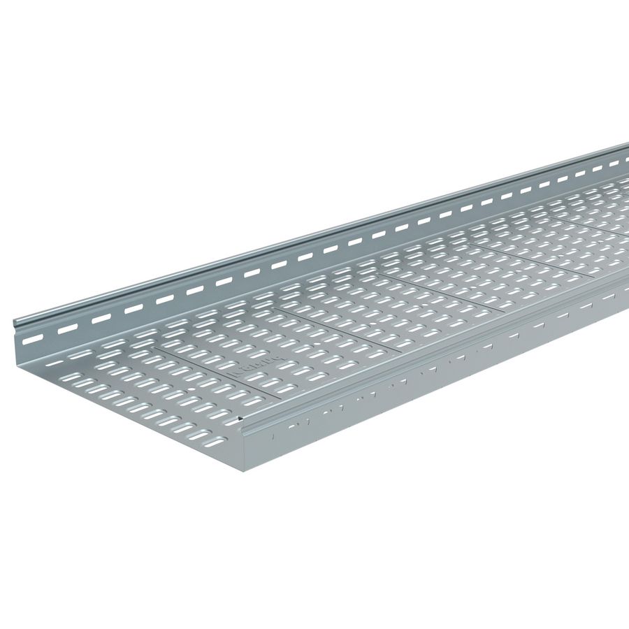 Lengte a 3m. Kabelgoot P31+ST geperf. B400 H60 RAL9010 VVE=2