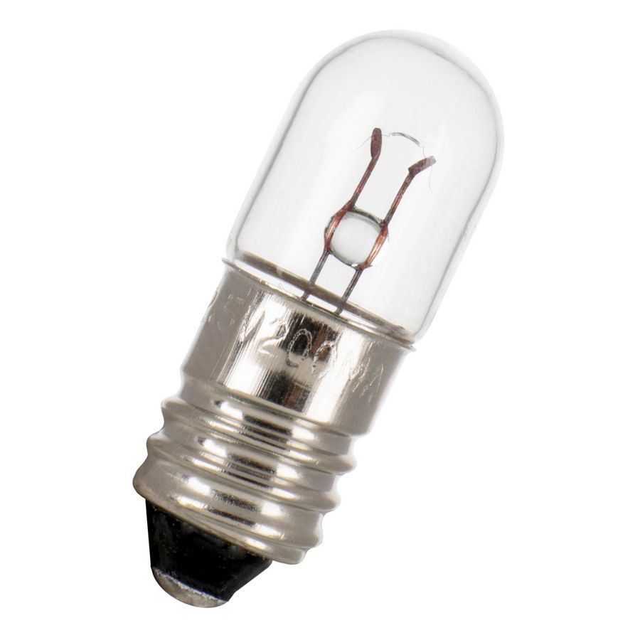 Lamp E10 T10X28 2.5V 1A 2.5W C-2R VVE=10