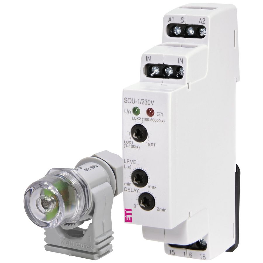 Schemerschakelaar 1x16A 1-50000Lx