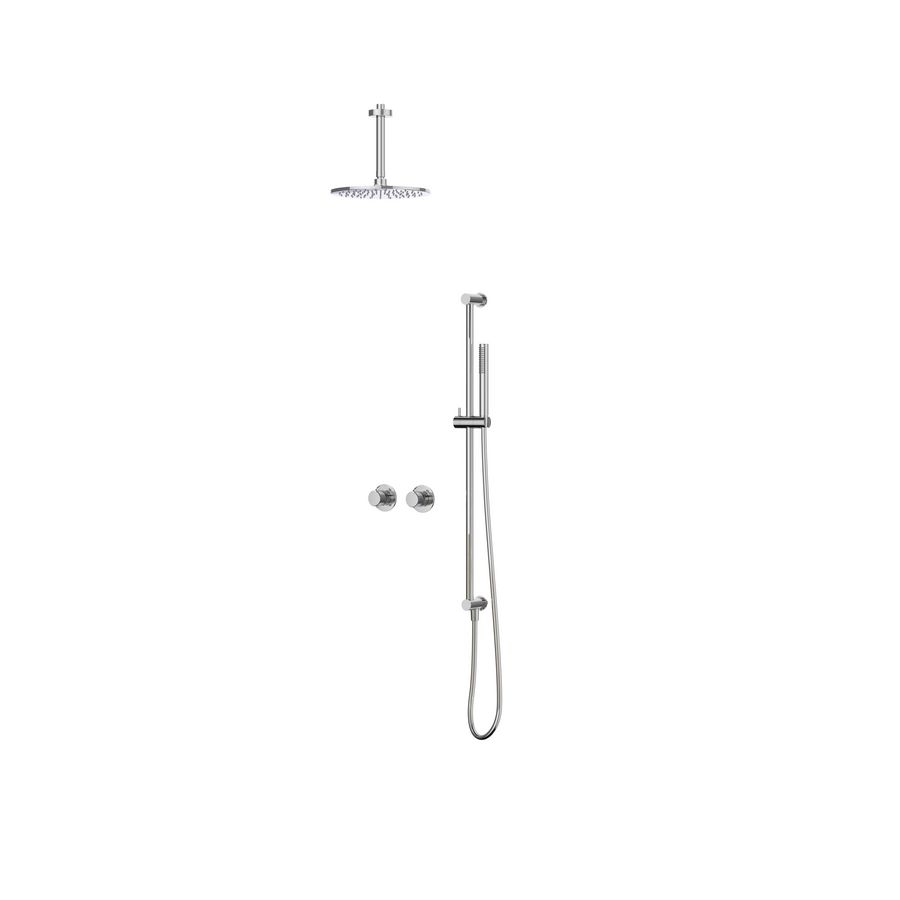 Afbouwdeel regendouche IVY combiset Nexus 3 inbouwthermostaat chroom CSN3EXCRAEBB excl. inbouwbox