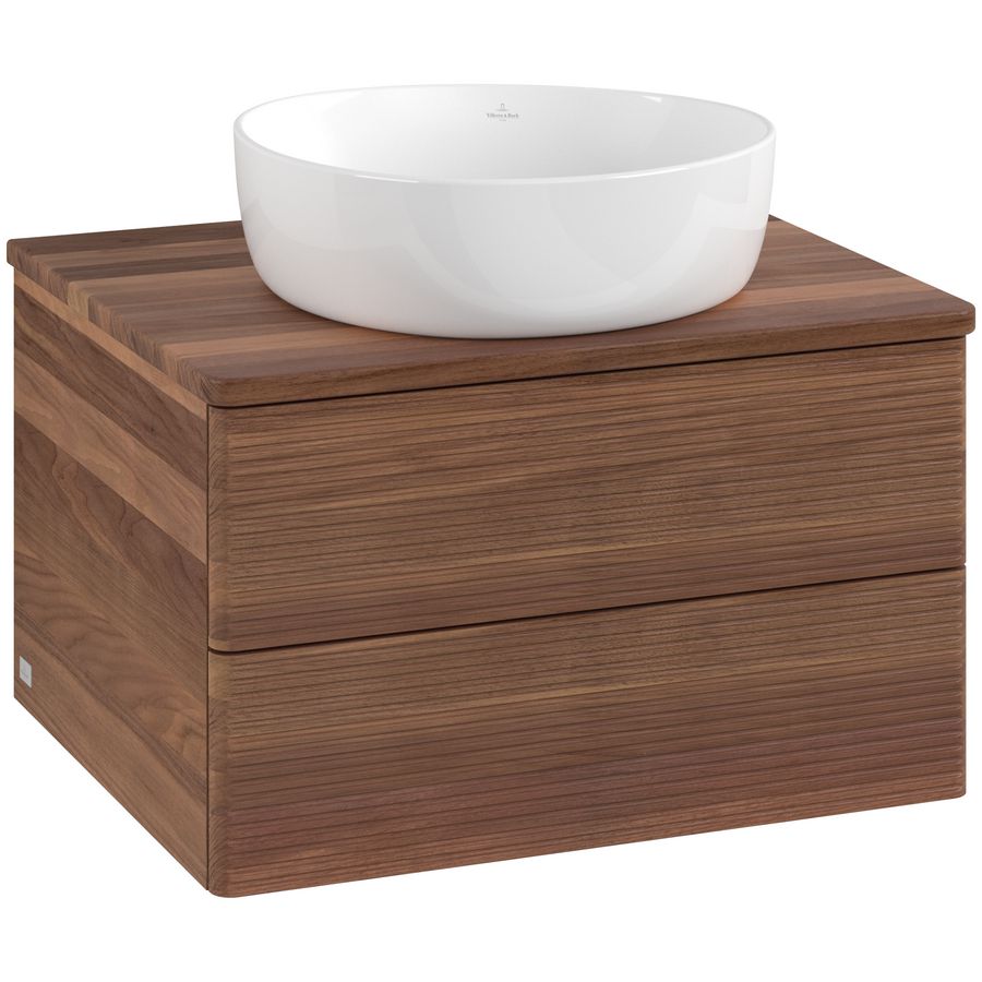 Wastafelonderkast Antao 600x360x500mm Warm Walnut L18112HM