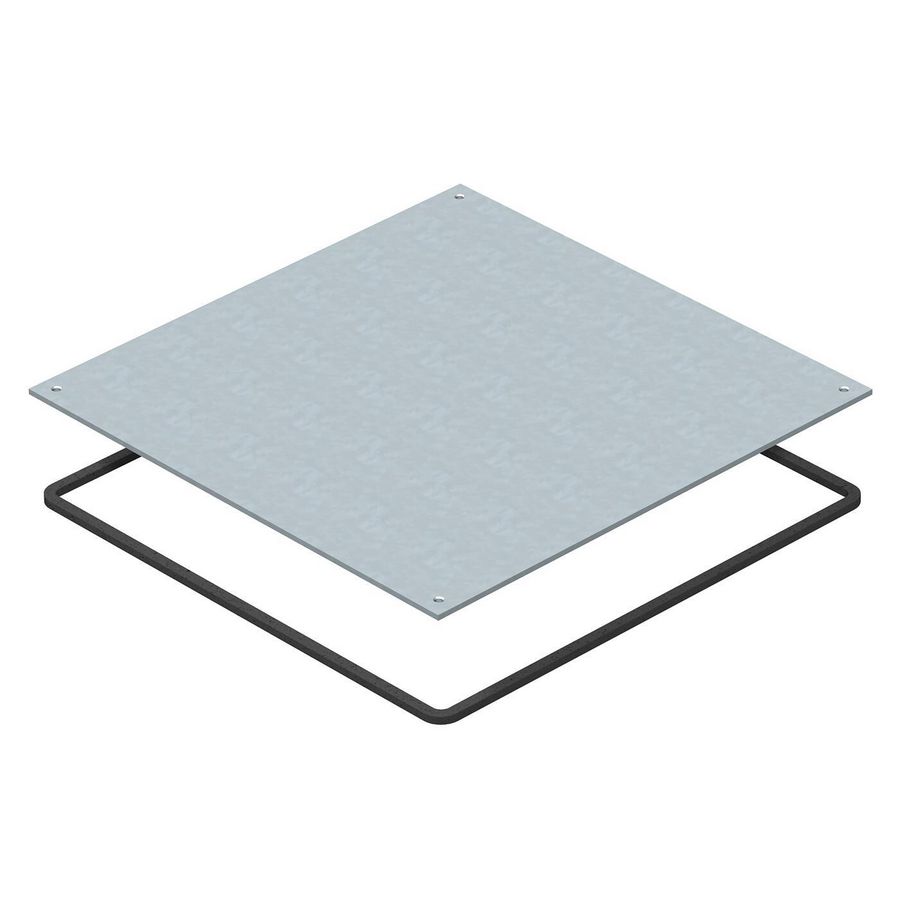 Blinddeksel UZD350-2/3 v. nat onderhoud 383x383x4