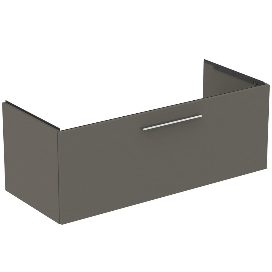 Wastafelmeubel 1200x505x440mm 1 La Mat Quartz Grijs I.life B