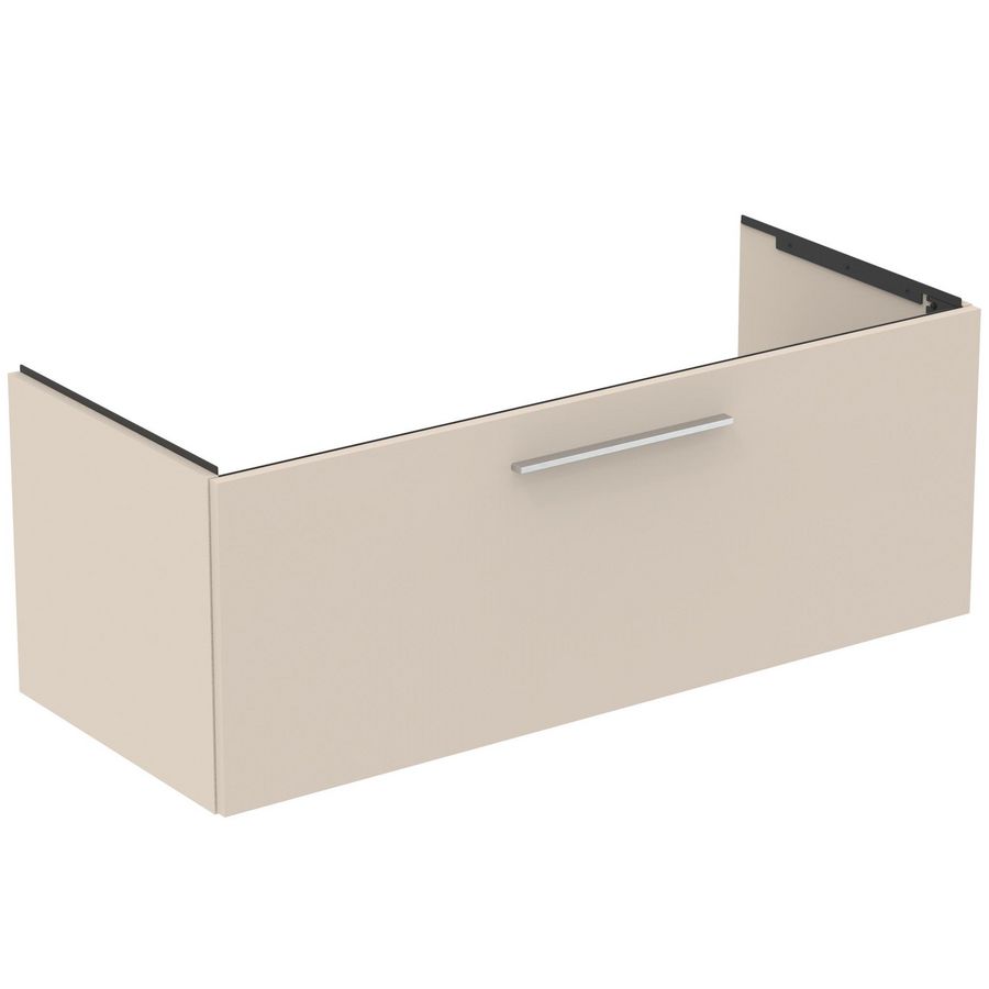 Wastafelmeubel 1200x505x440mm 1 Lade SC Mat Zandbeige I.life B