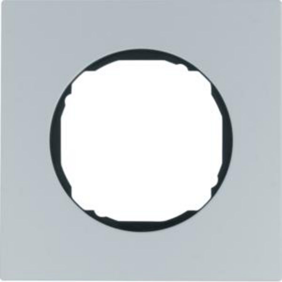 Afdekraam 1-v vlak berker R.8 aluminium