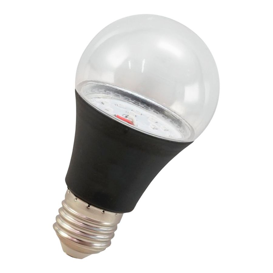 LED E27 A60 230V 10W Blacklight Blue effect
