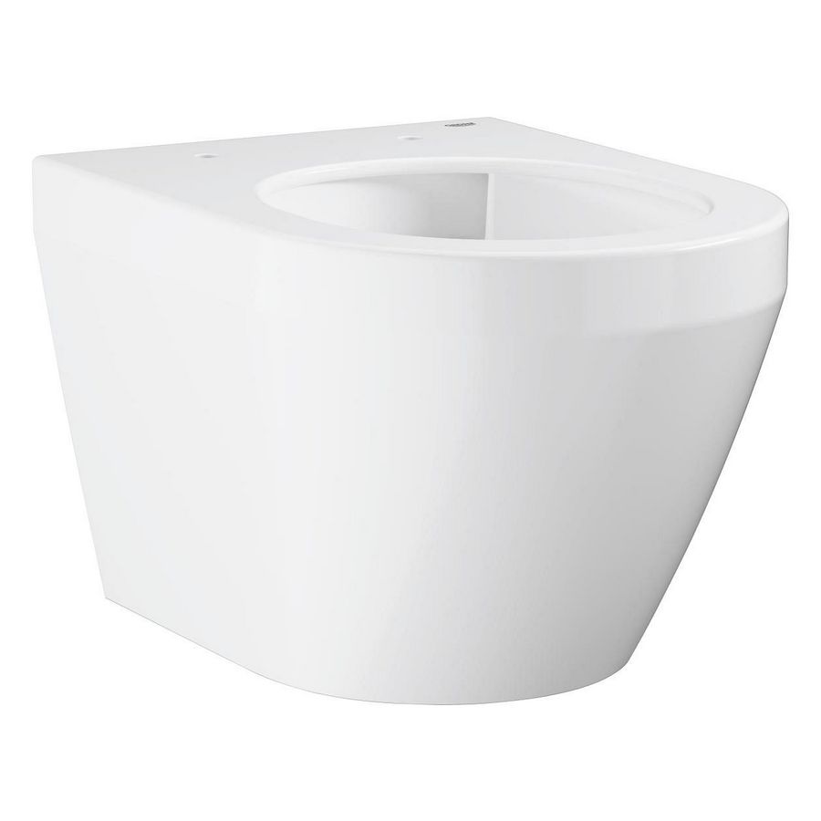 Euro Ceramic wandcloset compact 490mm diepspoel randloos (excl. zitting) VVE=8