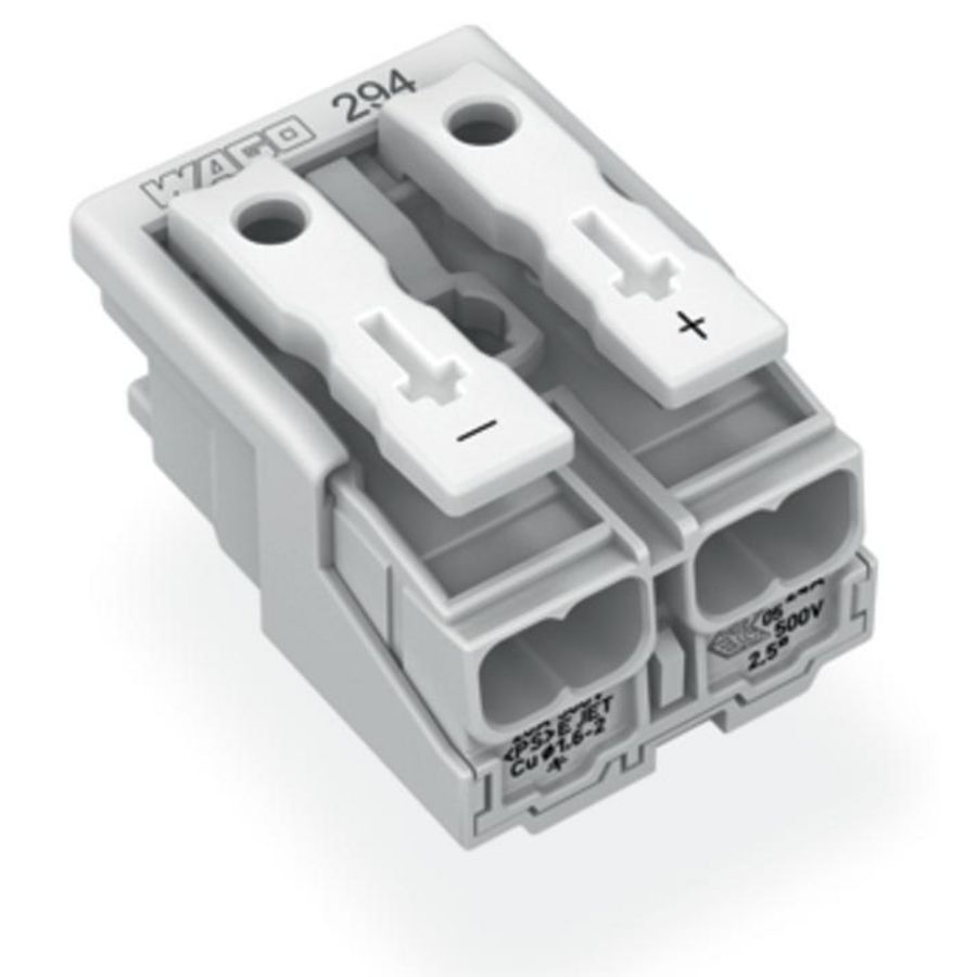 Kroonklem Drukknop extern z. PE-contact 294-4072 VVE=1000