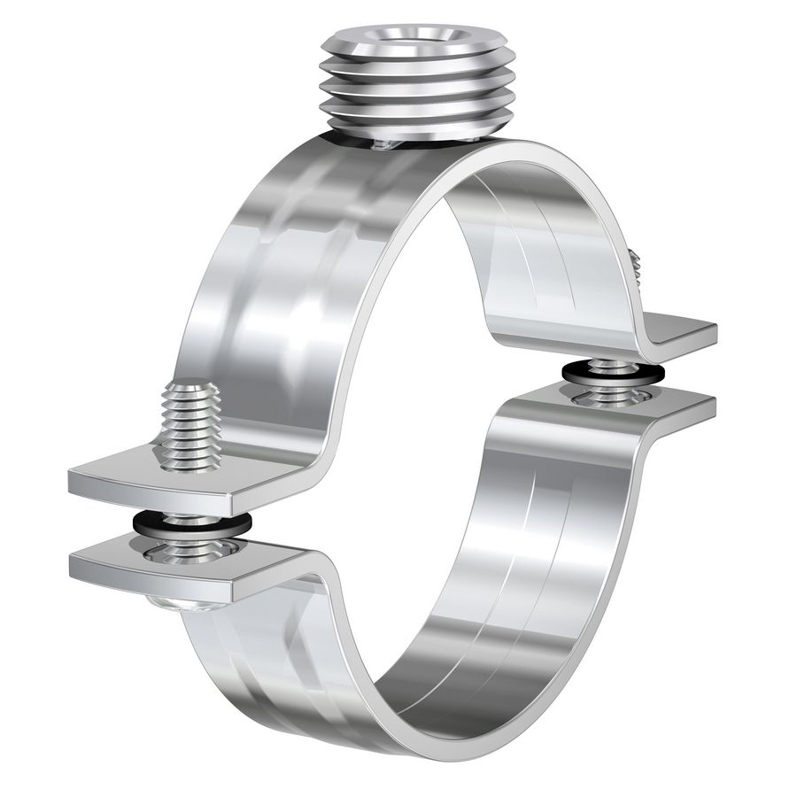 BSF pijpbeugel G1/2-M10 x 26.5-30.5mm RVS VVE=10