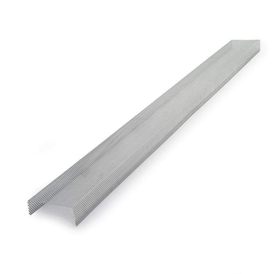 Set a 2 lengte's zinken HWA gootbladvanger B44 (totaal 4mtr.) VVE=2
