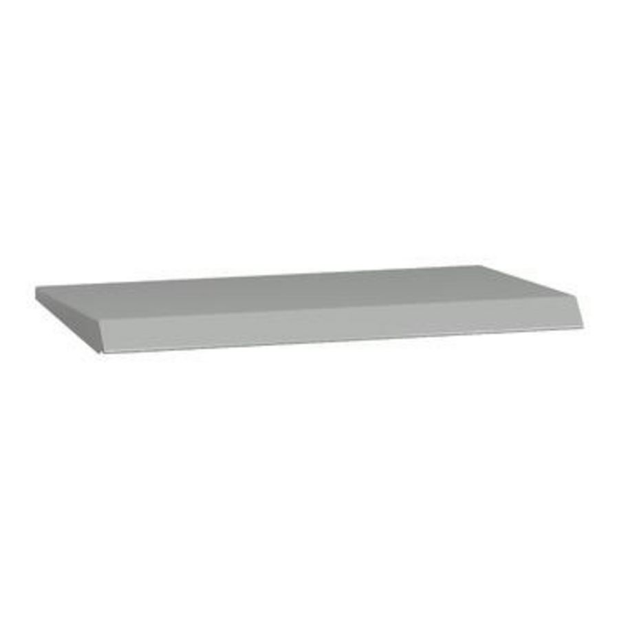 Regendak 600x400mm RAL7035 Spacial WM