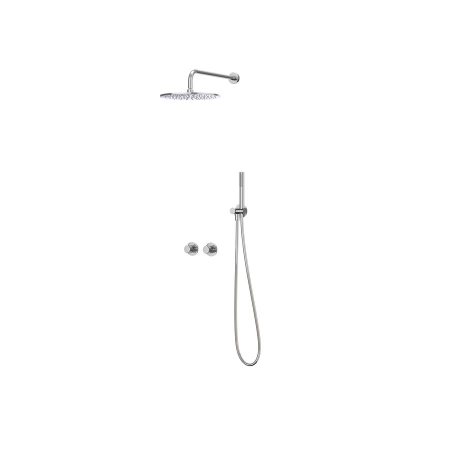 Afbouwdeel regendouche IVY combiset Nexus 3 inbouwthermostaat chroom CSN3EXCRAFAC excl. inbouwbox