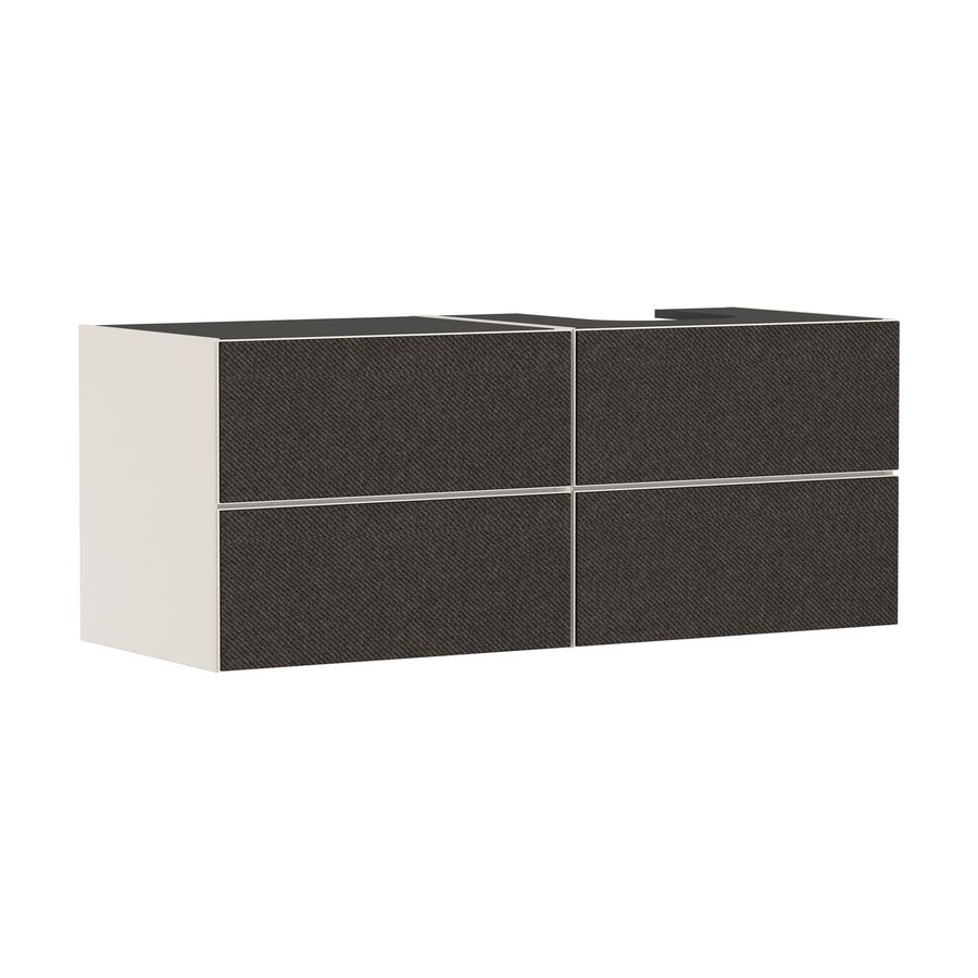 Badmeubel Xevolos E SMB 1370/550 4L inbouwwastafel RE. TDG