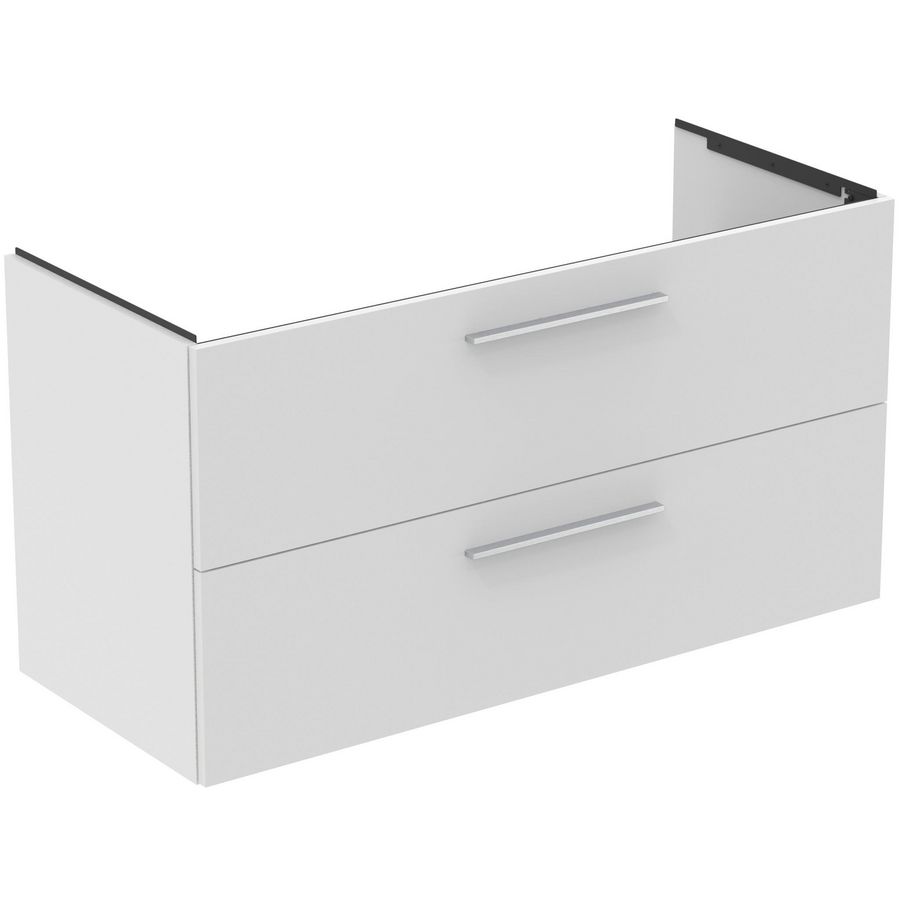 Wastafelmeubel 1200x505x630mm 2 La Softclose Mat Wit I.life B