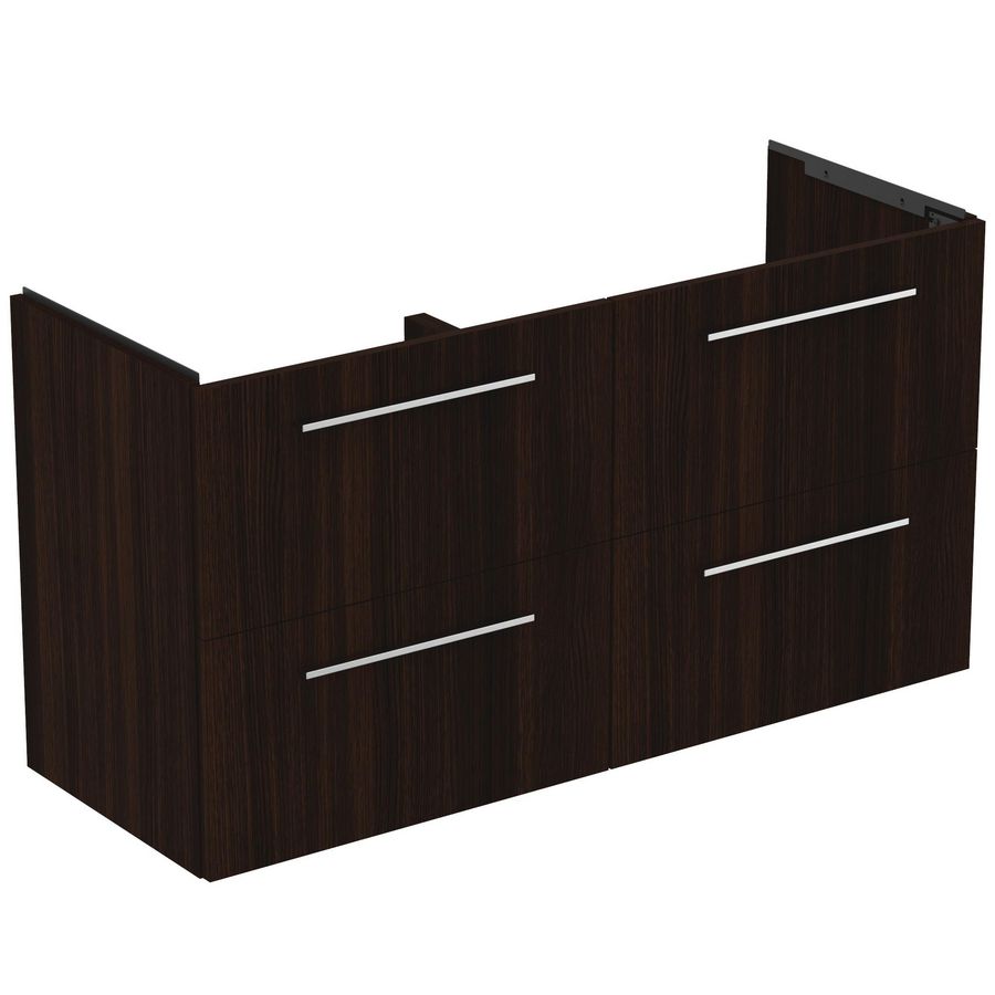 Wastafelmeubel 1200x440x630mm 4 La SC Coffee Eiken I.life A