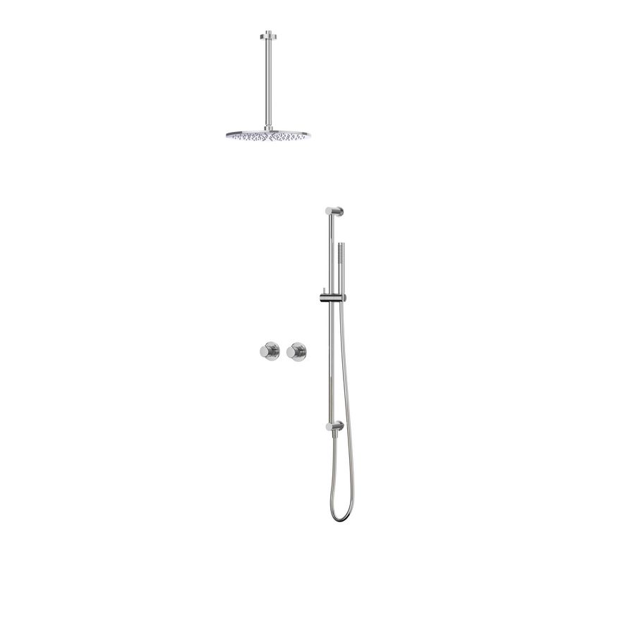 Afbouwdeel regendouche IVY combiset Nexus 3 inbouwthermostaat chroom CSN3EXCRAFCB excl. inbouwbox