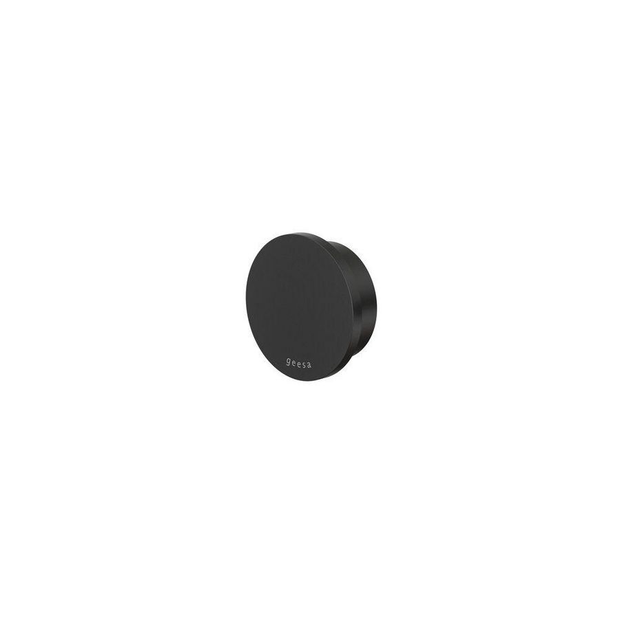 Handdoekhaak rond model groot Black OPAL