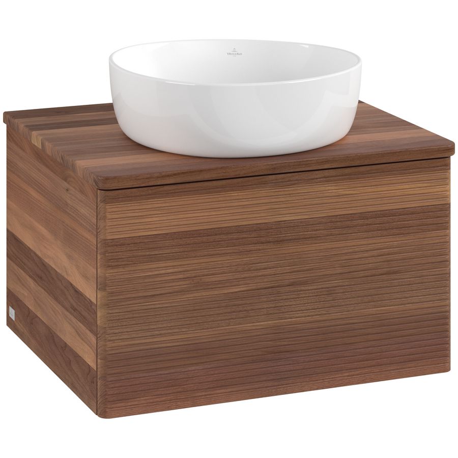 Wastafelonderkast Antao 600x360x500mm Warm Walnut L29112HM