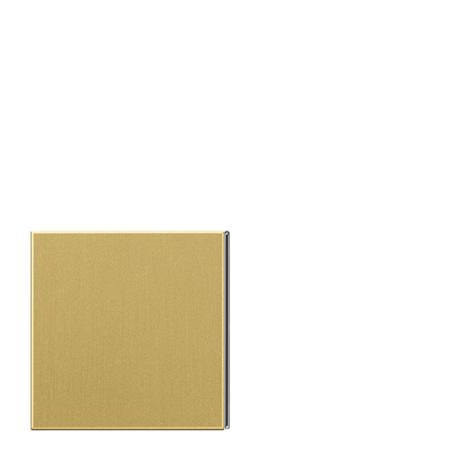 Tastafdekking lo/rb LS messing klassiek KNX