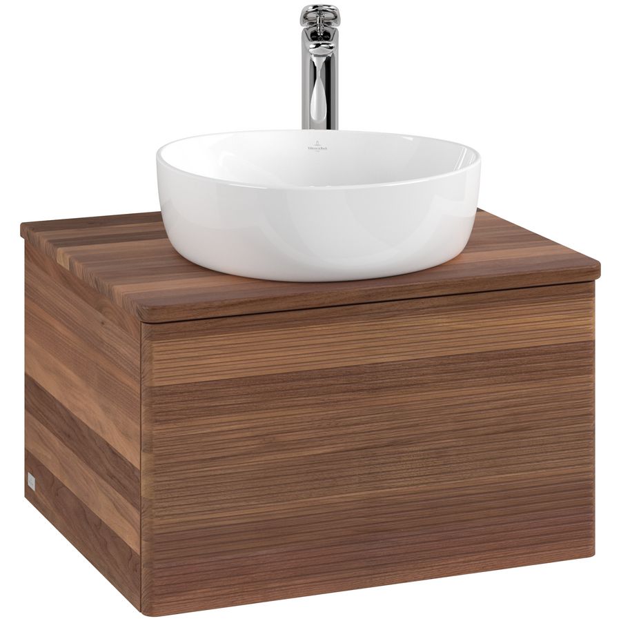 Wastafelonderkast Antao 600x360x500mm Warm Walnut L29152HM