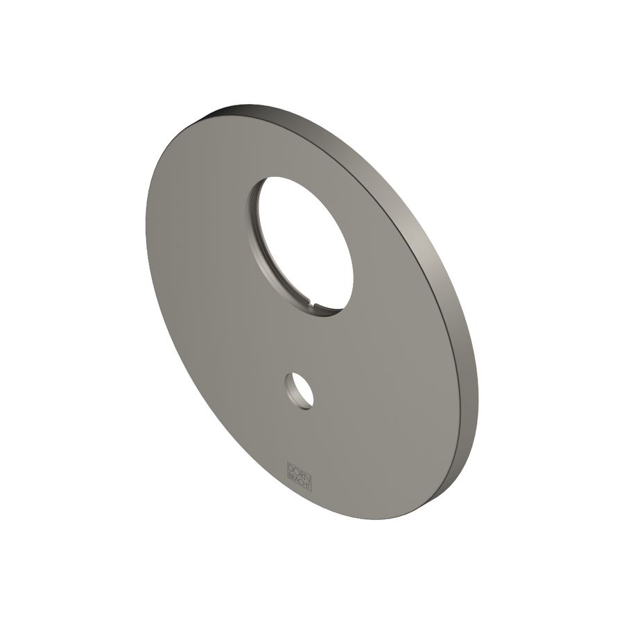 Rozet v. badkuip 150x9mm Dark Platinum gebors.