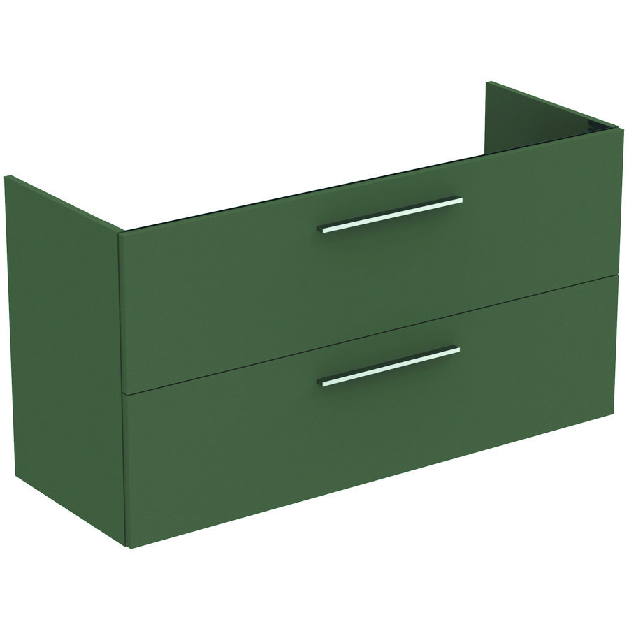 Wastafelmeubel I.LIFE-A 120cm 2x la mat quartz grijs