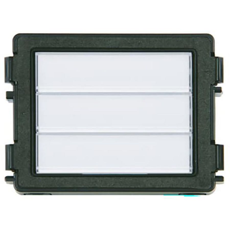 Welcome IP drukknop module 3 toetsen plat