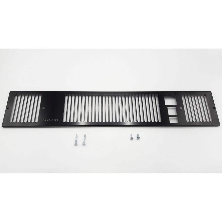 Grille/rooster zwart tbv Kickspace 600E Eco