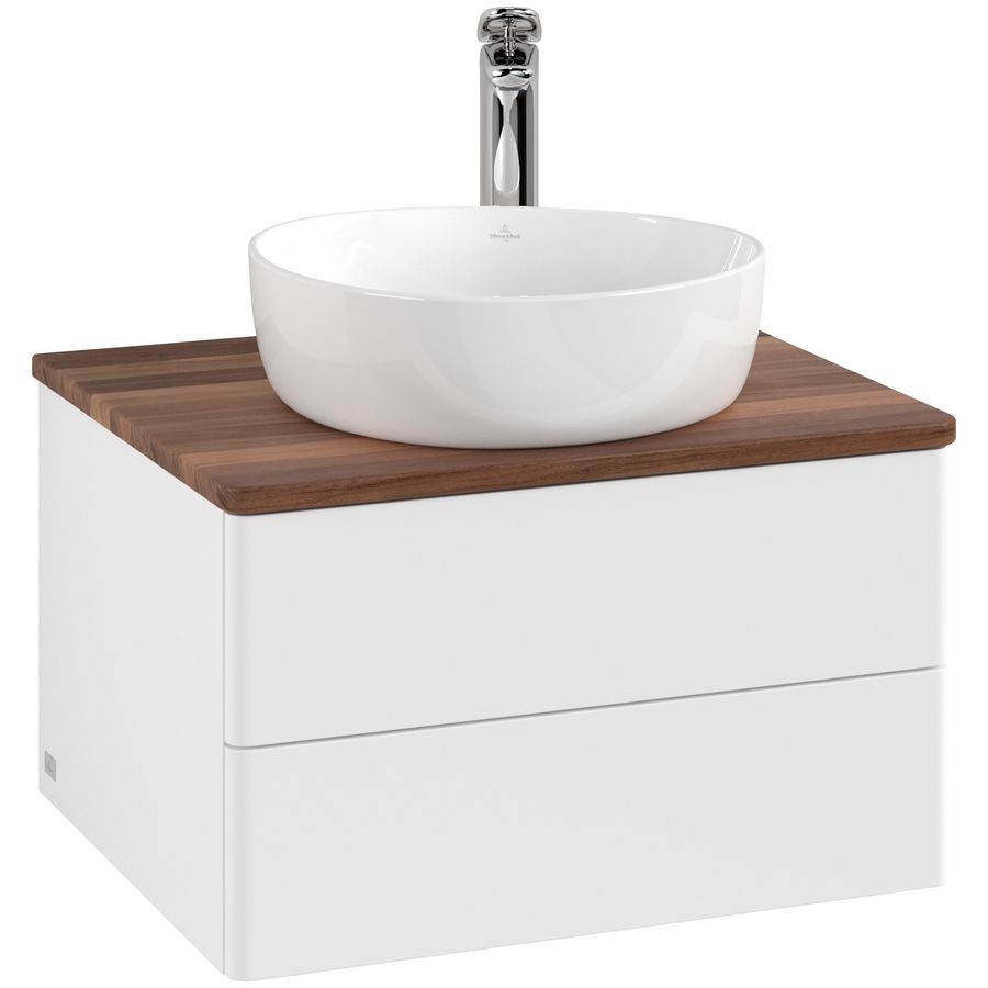 Wastafelonderkast Antao 600x360x500mm White Matt Lacquer K18052MT