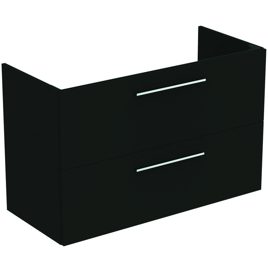 Wastafelmeubel I.LIFE-A 100cm mat carbon donkergrijs