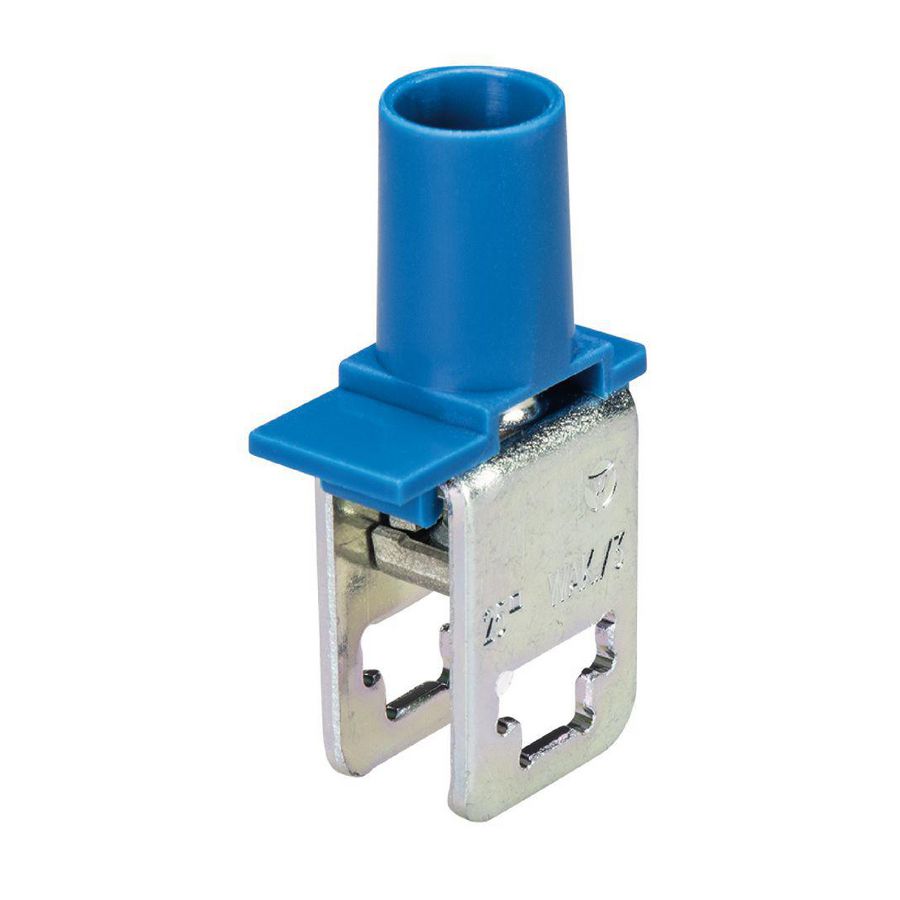 Rijgklem blauw WAK25/3 VVE=100