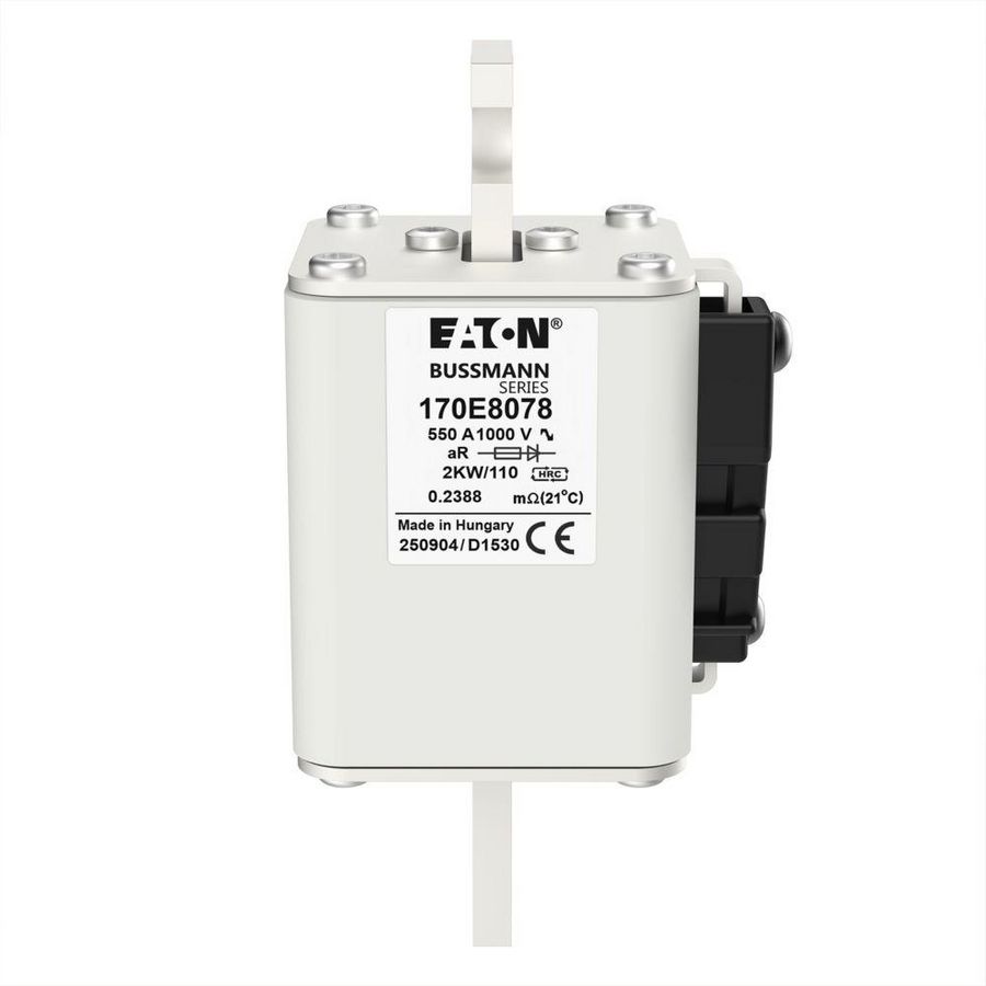 Zekering hoge snelheid 550A AC 1000V 2 aR K indi VVE=3