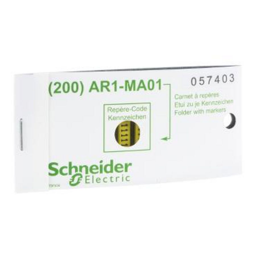 Clip-in markeerplaatje Blanco Groen VVE=200