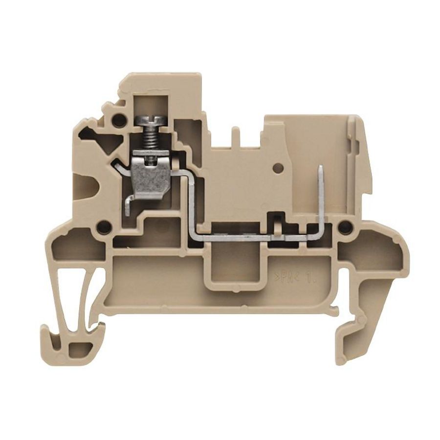 Insteekbaar terminal Clamping yoke 2.5 2.5mm² 24A VVE=50