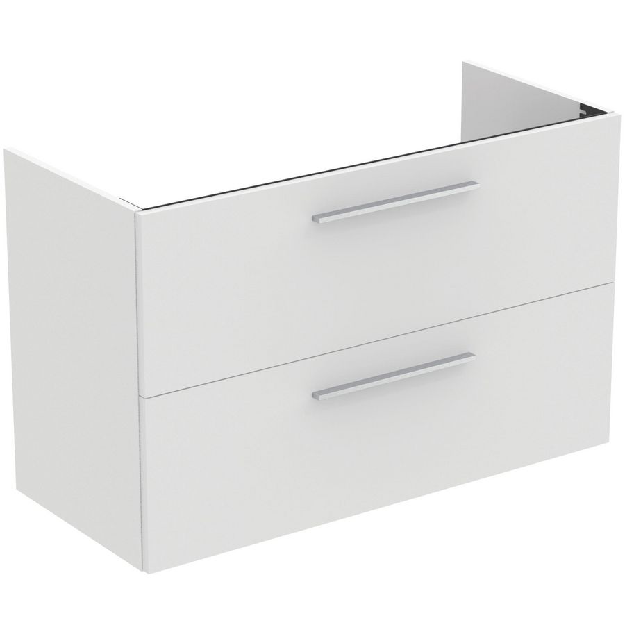 Wastafelmeubel I.LIFE-A 100cm 2x la mat wit