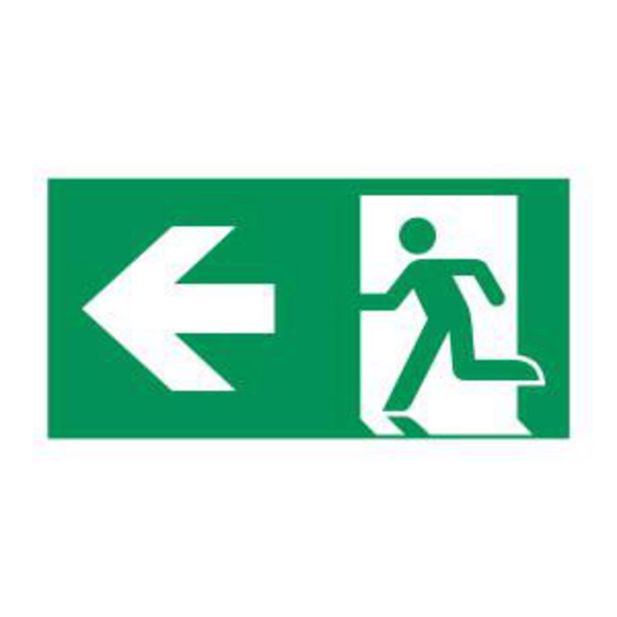 Pictogram (kap) 71000 serie, 32m, ISO B, pijl links Eaton Blessing