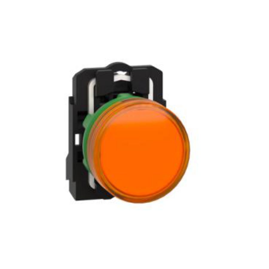 Signaallamp Rond LED Ø22mm 240V IP65 Geel