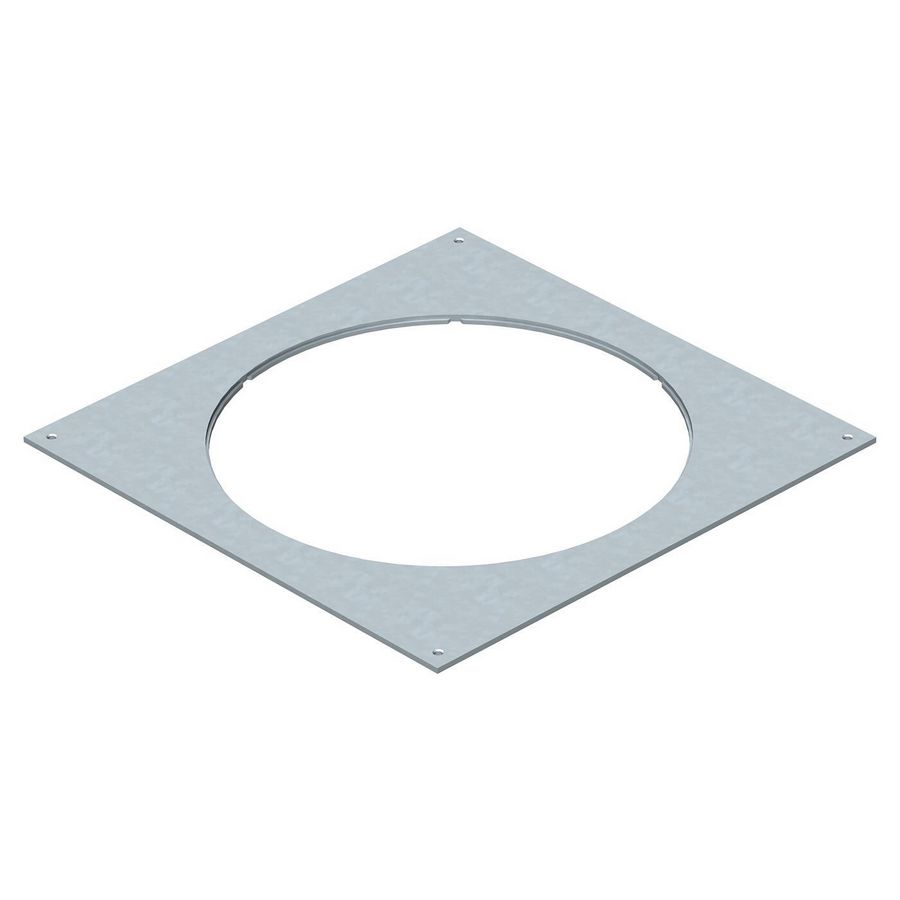 Montagedeksel 350-2/3 voor R9 383x383x4