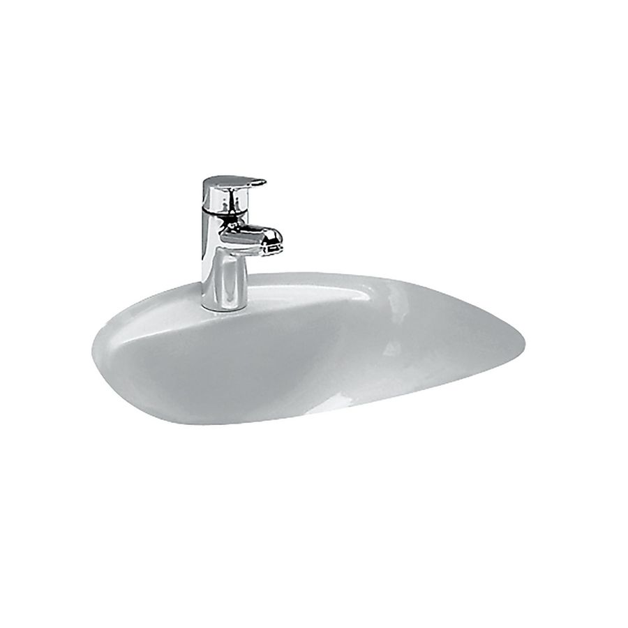 Bijou inbouwwastafel 415x365mm wit