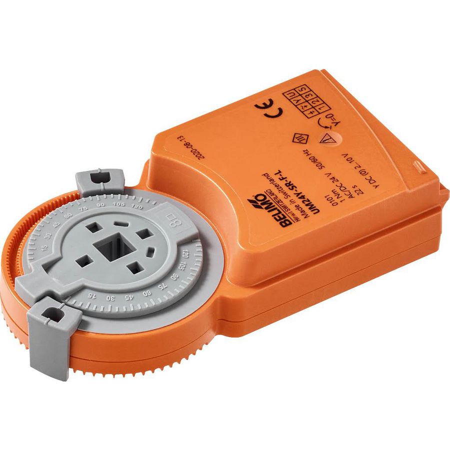 Roterende aandr. 1Nm AC/DC 24 V 2-10 V vormsluiting VVE=100