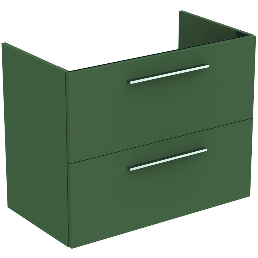 Wastafelmeubel I.LIFE-A 80cm m 2x la mat quartz grijs