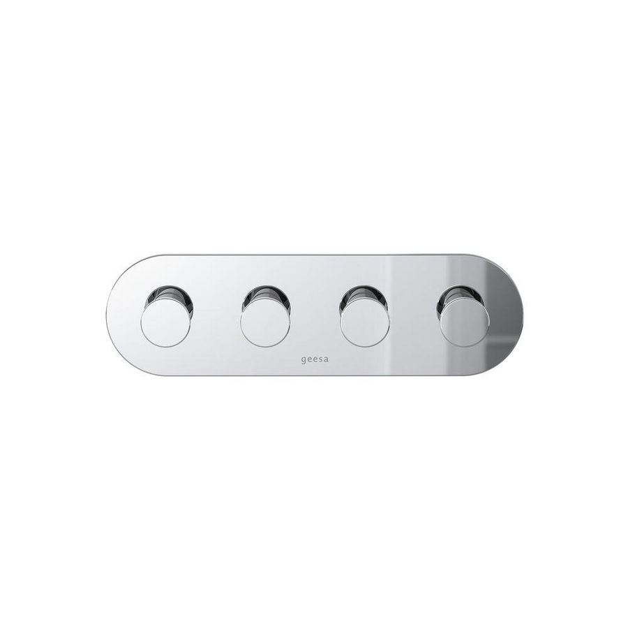 Handdoekhaak multi Chroom SUITE