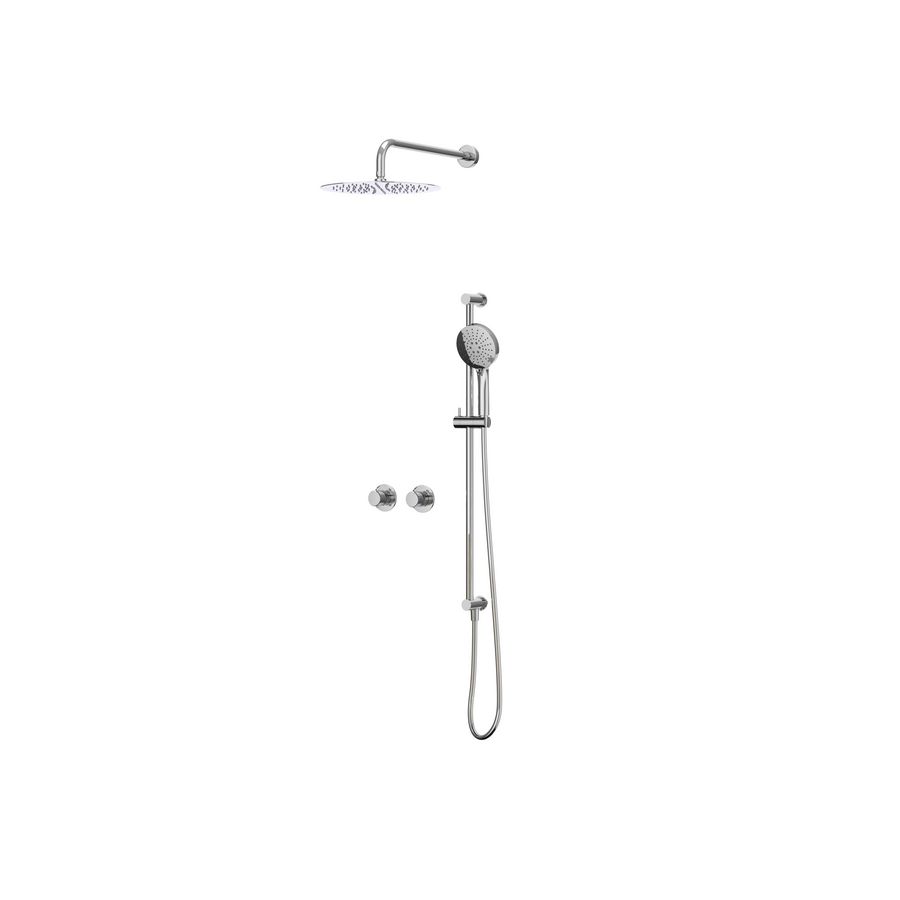 Afbouwdeel regendouche IVY combiset Nexus 3 inbouwthermostaat chroom CSN3EXCRBCAB excl. inbouwbox