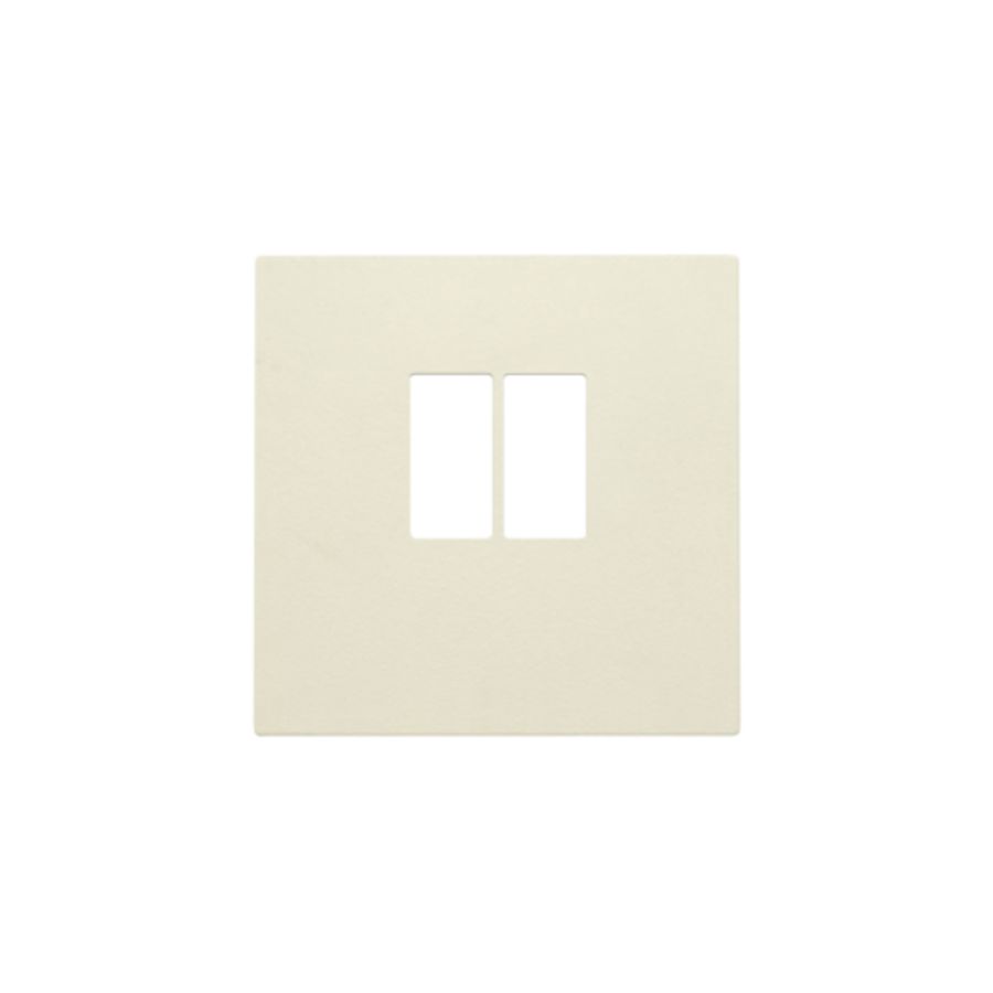 Afwerkingsset enkelvoudige luidsprekeraansl. cream