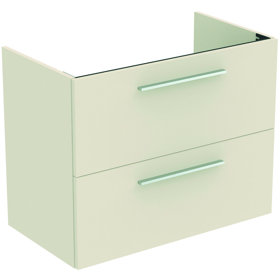 Wastafelmeubel I.LIFE-A 80cm m 2x la mat zand beige