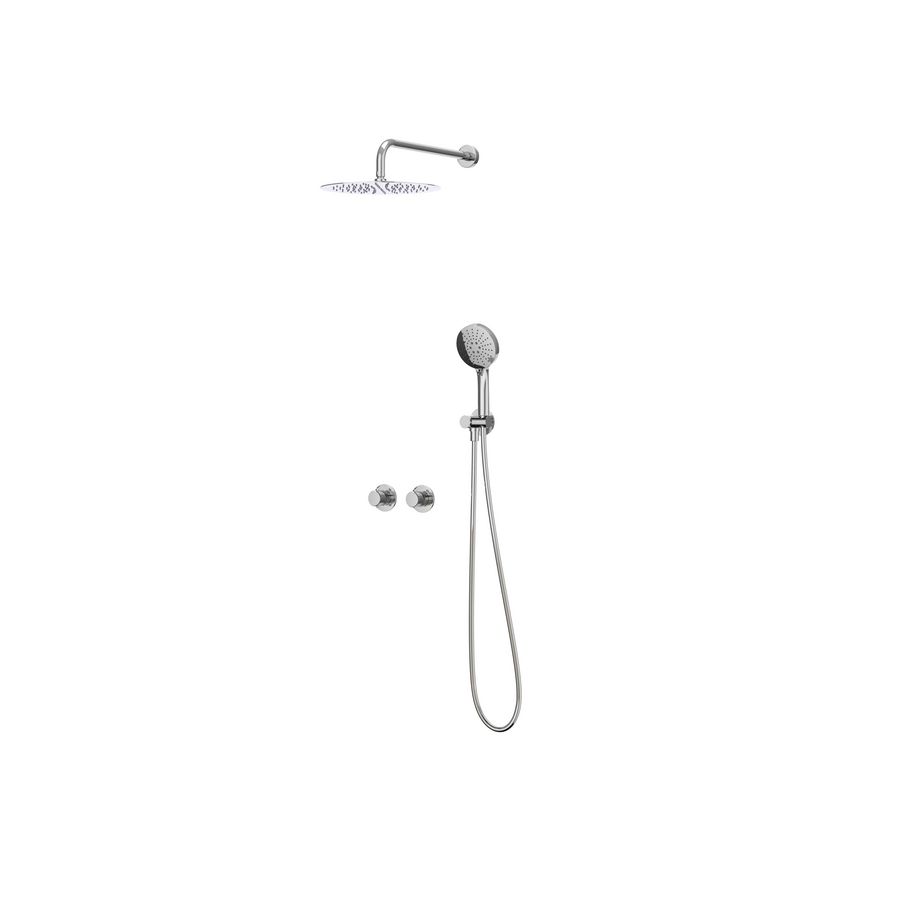 Afbouwdeel regendouche IVY combiset Nexus 3 inbouwthermostaat chroom CSN3EXCRBCAC excl. inbouwbox